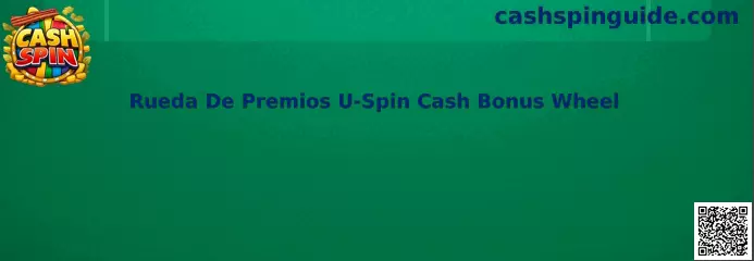 Rueda De Premios U-Spin Cash Bonus Wheel