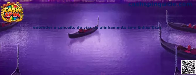 Explicación de vías de alineamiento sin líneas fijas