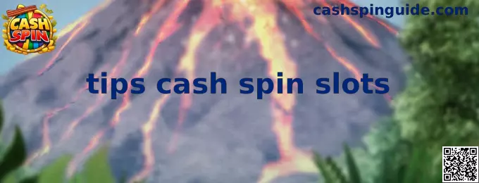 Interfaz ilustrativa de tips cash spin slots