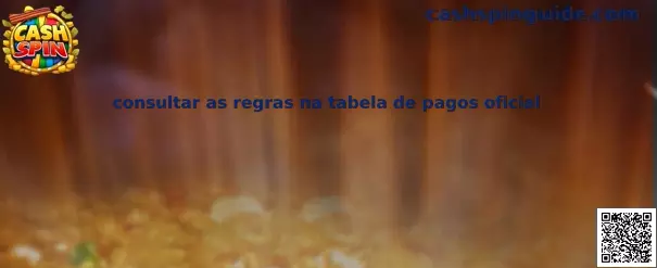 Tabla de pagos oficial de Cash Spin